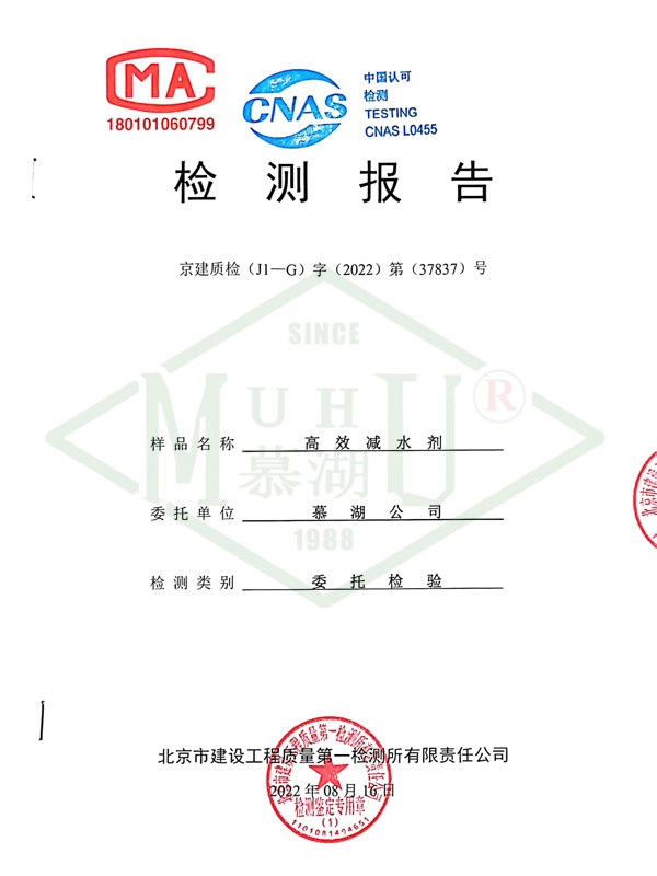 Naphthalene based water reducing agent