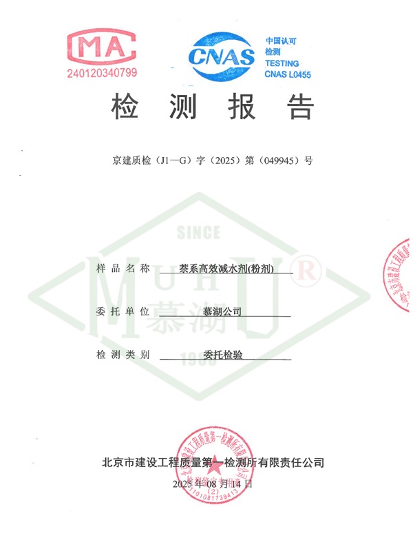 Naphthalene based water reducing agent