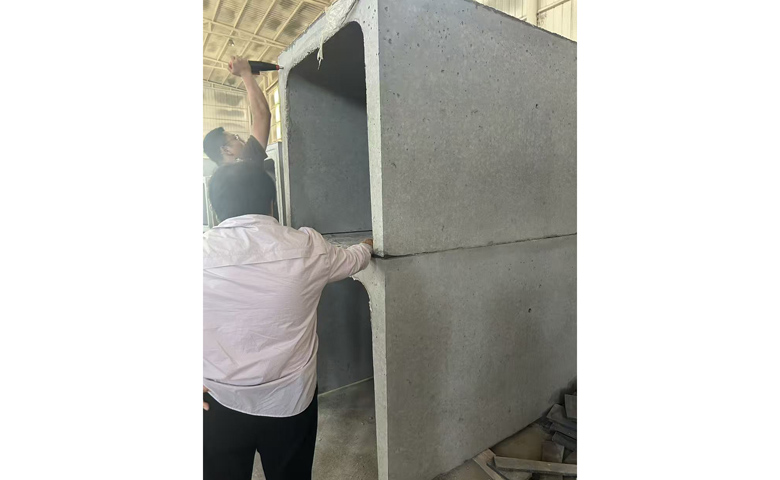 Application of water reducing agent in prefabricated components (video)