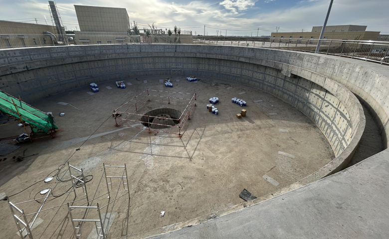 Anti corrosion reinforcement project for sewage treatment plant
