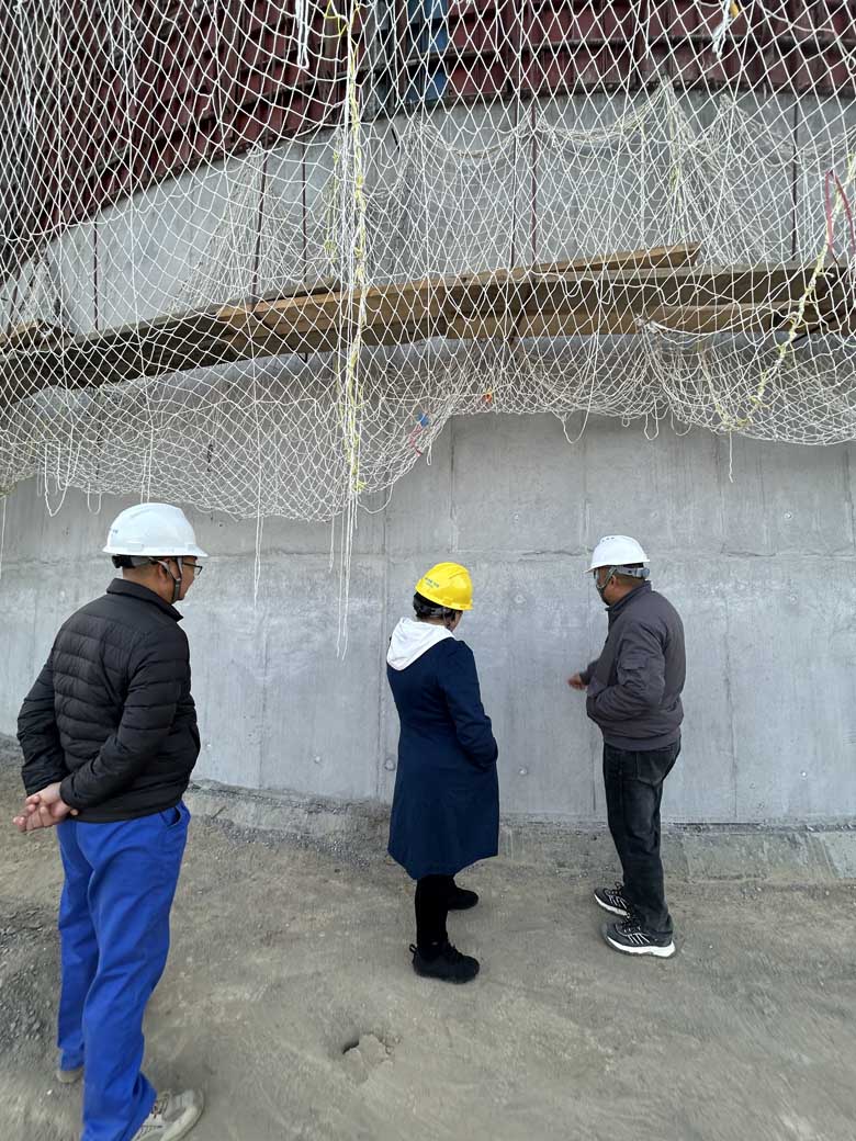 Concrete repair project